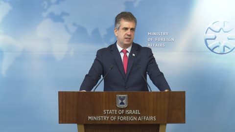 Israeli Foreign Minister: 'We are striking the terrorism hub with a great strength'