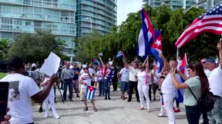 Protesters demand release of jailed Cuban activists