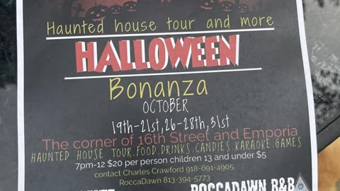 OKlatober - Halloween Bonanza - Muskogee, Oklahoma