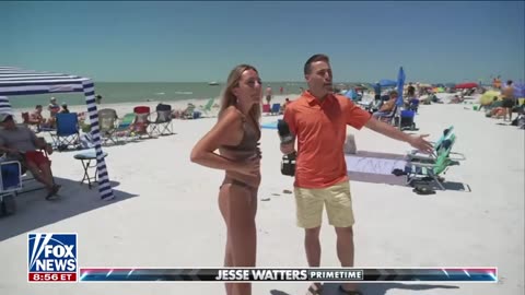 Jesse Watters and Johnny going to the beach!