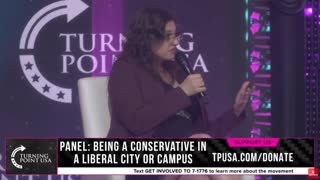 Libby Emmons discusses being a conservative church-goer in a liberal city.