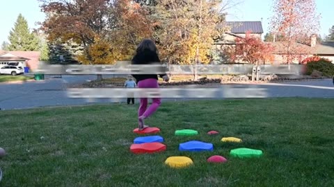 Makarci Stepping Stones for Kids: 5pcs Non-Slip Balance River Stones