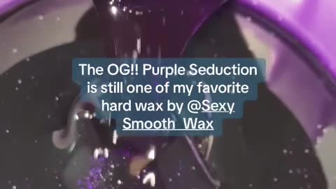 Skin Boss Demonstrates Leg Waxing with Sexy Smooth Purple Seduction Hard Wax