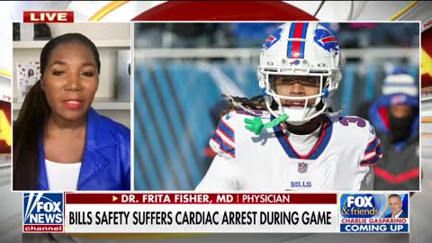 Damar Hamlin likely suffered arrhythmia after blow to chest: Dr. Frita Fisher