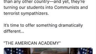 🆓AMERICAN ACADEMY ~ MAKE EDUCATION GREAT AGAIN!!