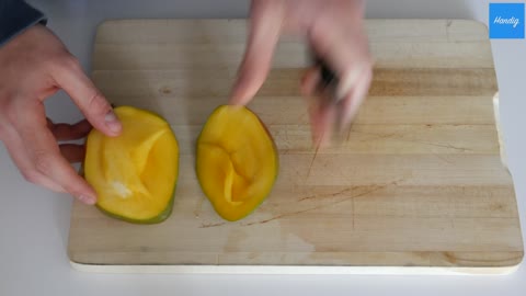 DE manier om een mango makkelijk te snijden! | Handig