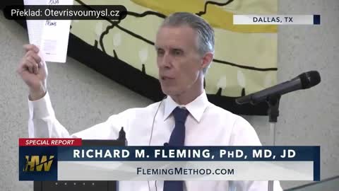 Český dabing: Dr. Richard Fleming - Covid injekce mohou vyvolat prionové onemocnění