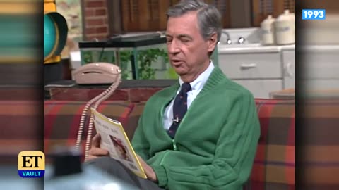 Mr. Rogers was dialed in: "Tradition is something that makes people feel very comfortable...