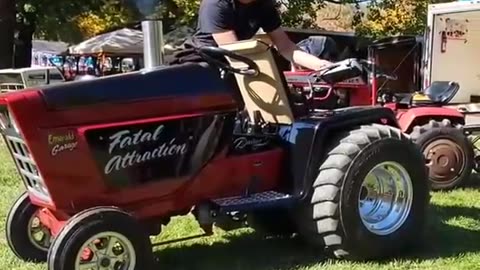 Modified Tractor Wins Tractor Pull