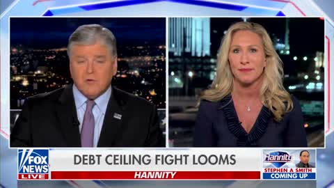 Congresswoman MTG Joins Sean Hannity to Discuss GOP Control of the House and the Media Mob