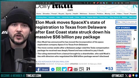 Elon Musk SLAMS Delaware, Moves SpaceX After Judge DENIES HIS OWN PAY From Tesla