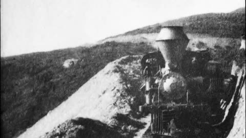 Mount Tamalpais Railroad (1898 Original Black & White Film)