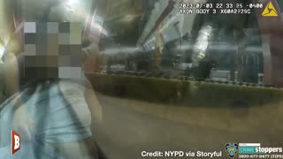 NYPD SAVES Unconscious Man Who Fell onto Subway Tracks