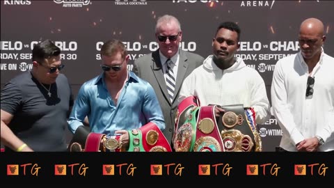 Charlo vs Canelo Press Conference #charlo #canelo #boxing #pressconference #nyc