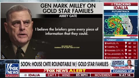 Milley makes a statement on Gold Star families