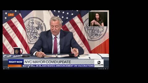 #BREAKING NEWS: NEW YORK CITY OFFICIALLY ORDERS VACCINATION MANDATES - FIRST IN THE NATION(AUG 2021)