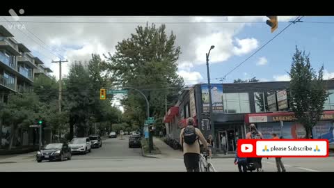 4k driving Canada Vancouver life in canada 4k walk Vancouver