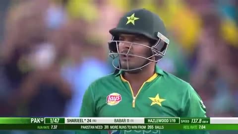 Sharjeel Khan 74 Runs Off 47 Balls vs Australia Pakistan vs Australia 4th ODI 2017360p
