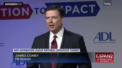 Comey: FBI is “still in love” with the ADL (2017)