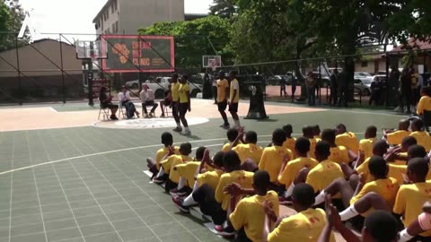 Prince Harry & Meghan at Lagos Basketball Camp | Nigeria Visit Highlights | Amaravati Today