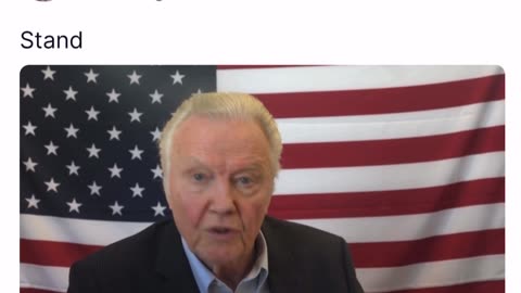 Actor Jon Voight: "What are we to do? What have we become of a Nation with Destructive Behavior?"