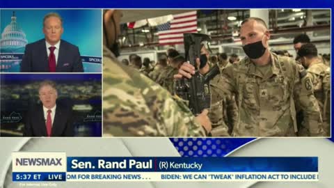 Dr. Rand Paul discuses Military Covid vaccine mandates 1 December 2022