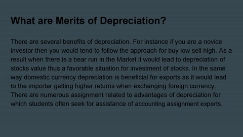 What is Depreciation?