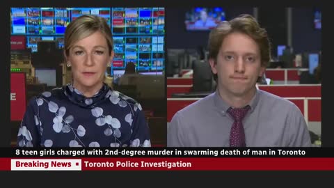 8 teen girls charged with 2nd-degree murder for death of man in Toronto