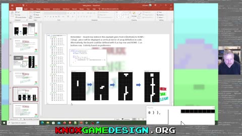 Falling Blocks - Knox Game Design, April 2023