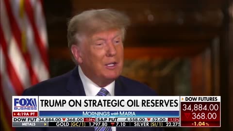 Trump on US Strategic Petroleum Reserve
