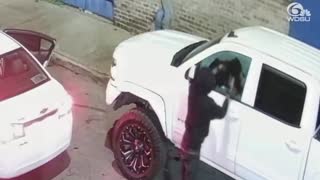 WATCH: Thief Picked the Wrong Truck to Break Into