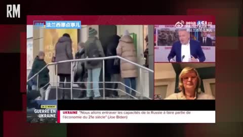 Ukrainian Woman Interviewed on French News Exposes