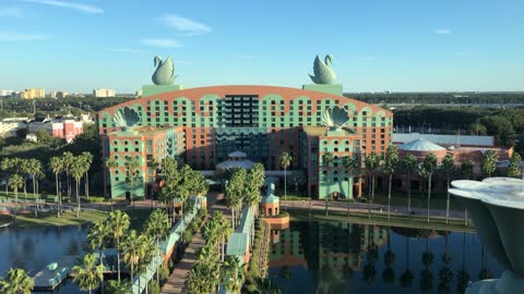 Breathtaking Panoramic View of Swan and Dolphin resort Orlando