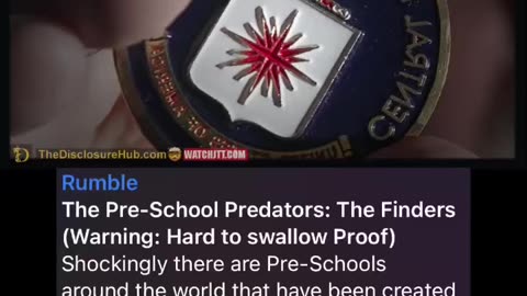 THE FINDERS ( CIA ) PRE-SCHOOL PREDITORS