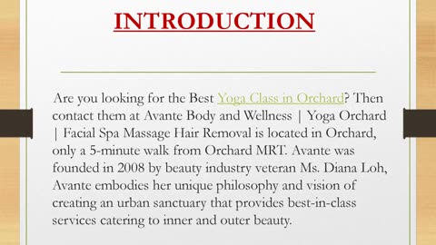 Best Yoga Class in Orchard