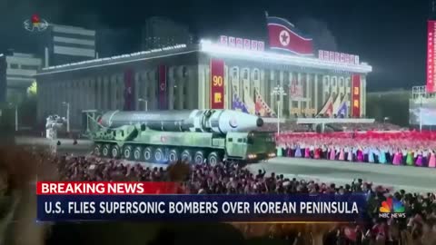 Deploys B1 Heavy Bombers Sending A Message To North Korea
