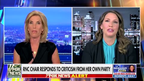 Laura Ingraham Confronts Ronna McDaniel For Dodging Question On 'Track Record'