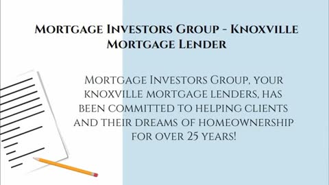 knoxville mortgage rates