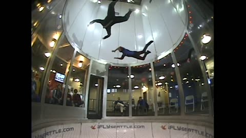 Me In The Tunnel At iFly Seattle