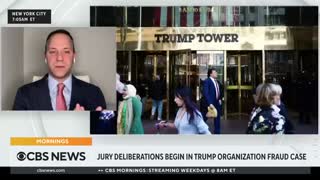 Jury deliberations begin in Trump Organization fraud trial