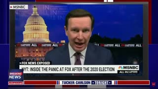 A montage of the media panicking about Tucker's Jan 6 coverage