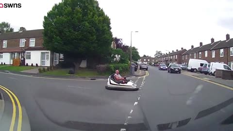 A day of crazies on the roads--Dashcam footage scenes