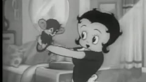 Late Nite, Black 'n White | Betty Boop | My Friend the Monkey | RetroVision TeleVision