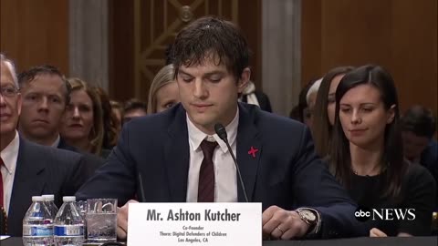 Ashton Kutcher Fake Speech on Human Trafficking Before Congress