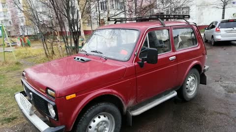 Russian car Lada Niva.