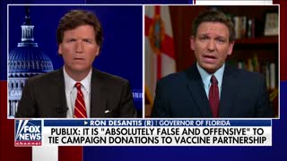 DeSantis EVISCERATES 60 Minutes During Tucker Interview "Reckless Disregard For Truth"