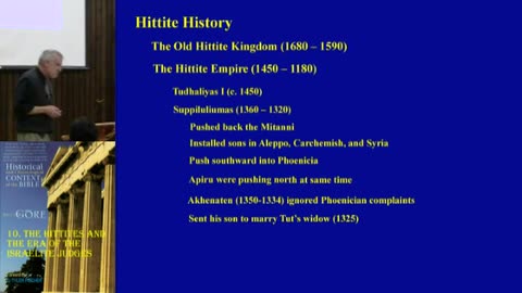 10. The Hittites and the Era of the Israelite Judges
