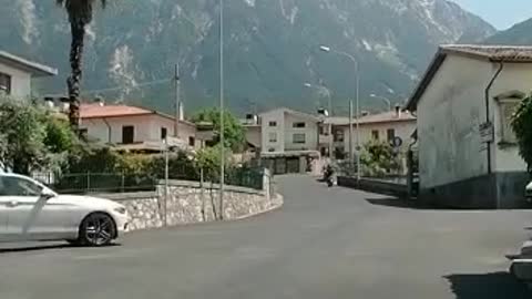 Summer in rural mountain Italy