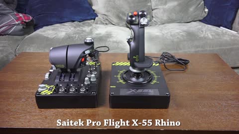 Saitek Pro Flight X-55 Rhino review: Ready for VR