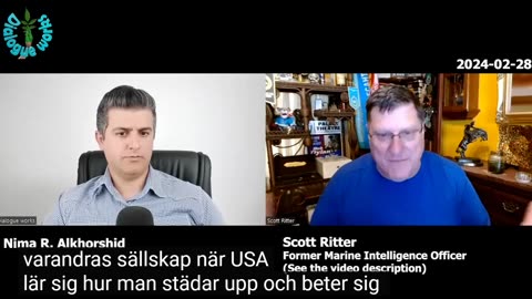 # 933 - Scott Ritter gästar Nima R. Alkhorshid. SVENSKTEXTAD